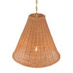 Product Image 8 for Bell-Shaped Woven Rattan Pendant from Creative Co-Op