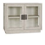 Product Image 1 for Larson Two-Door Glass Oak Cabinet from Classic Home Furnishings