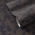 Product Image 1 for Lush Leaves Black and Tan I Wallpaper by Getty Images from Four Hands