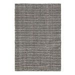 Neutral toned Annello Handspun Jute Area Rug with chunky boucle weave texture