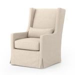 Product Image 1 for Swivel Wing Chair - Jette Linen from Four Hands