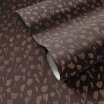 Product Image 1 for Wild Flowers I Black and Tan I Wallpaper by Roseanne Kenny from Four Hands