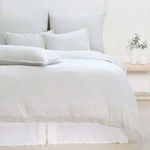 Product Image 1 for Connor Ivory / Denim Twin Duvet Cover from Pom Pom at Home