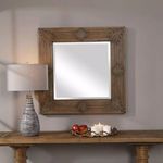 Product Image 1 for Traveler Geometric Square Mirror from Uttermost