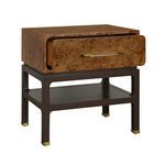 Product Image 3 for Estelle Dark Burl Wood Side Table from Worlds Away