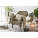 Product Image 1 for Cream Cotton Throw With Pom Poms from Creative Co-Op