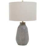 Monacan Gray Textured Table Lamp image 4
