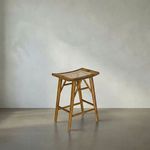 Product Image 1 for Murphy Teak Counter Stool from Noir