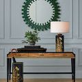 Product Image 4 for Glasdele Emerald Round Mirror from Currey & Company