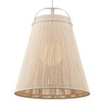 Product Image 3 for Parnell White Pendant from Currey & Company