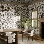 Product Image 2 for Abundance Black Wallpaper from Four Hands