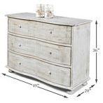Product Image 1 for Coble Commode  French Grey from Sarreid Ltd.