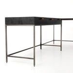 Product Image 22 for Trey Black Wash Poplar Desk System With Filing Credenza from Four Hands