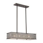 Product Image 1 for Genevieve 4 Light Chandelier In Oil Rubbed Bronze from Elk Lighting
