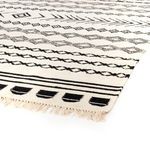 Product Image 2 for Black Patterned Stripe Rug from Four Hands