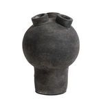 Product Image 5 for Crop Dark Grey Vase from BIDKHome
