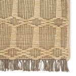 Product Image 1 for Thierry Natural Trellis Dark Taupe / Gray Area Rug - 2'X3' from Jaipur 