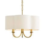 Product Image 6 for Rittenhouse Small Antique Gold Brass Steel Chandelier from Arteriors