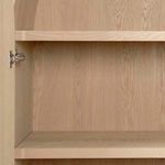 Product Image 9 for Finley Fluted Arched Pale Oak Cabinet from Jamie Young