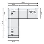 Product Image 7 for Lars Leather 3-Piece Sectional from Bernhardt Furniture