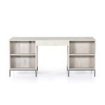 Product Image 1 for Trey Executive Desk-Dove Poplar from Four Hands