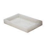 Product Image 1 for White Alabaster Vanity Tray from Elk Home