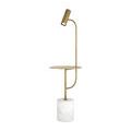 Product Image 4 for Eastlin Floor Lamp with Table from Currey & Company