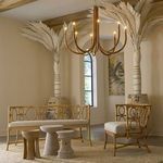 Product Image 6 for Samsara Rattan Chandelier from Currey & Company