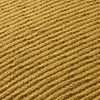 close-up showing detailed nubby texture and woven cotton fibers of the pillow fabric