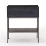 Product Image 19 for Trey Black Wash Poplar & Natural Iron Nightstand from Four Hands
