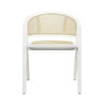 Product Image 1 for Aero Cane Barrel Back Dining Chair from Worlds Away