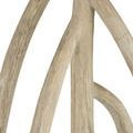 Close-up of faux bois faux wood grain detailing on the legs from a different angle