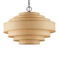 Product Image 9 for Maura Natural Chandelier from Currey & Company