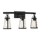 Product Image 1 for Albany 3 Light Black Bath Bar from Savoy House 