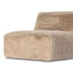 Angled view from low perspective showing soft texture continuation across edges
