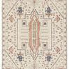 Luxurious pile and edge of rug showing fine details and subtle color flecks in burnt gold and ivory