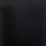 Detailed view of boucle fabric weave texture in slate color