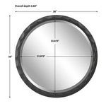 Product Image 4 for Scalloped Edge Round Mirror from Uttermost