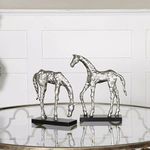 Product Image 1 for Uttermost Let's Graze Horse Statues, S/2 from Uttermost