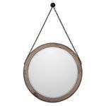 Product Image 1 for Loughlin Round Wood Mirror from Uttermost