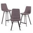 Product Image 1 for Posey Dark Gray Dining Chairs, Set Of 2 from World Interiors