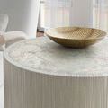 Product Image 3 for Serenity Swale Wood & Marble Veneer Round Side Table from Hooker Furniture