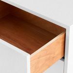 Product Image 7 for Cubik 2-Drawer White Side Table from Villa & House