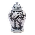 Product Image 4 for Blue & White Porcelain Temple Jar Magpie On Treetop from Legend of Asia