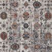 Full top-down view of Samra Ivory Multi Rug displaying intricate floral pattern and color distribution