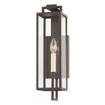 Product Image 1 for Beckham Textured Bronze Exterior Wall Sconce from Troy Lighting
