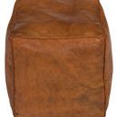 Product Image 1 for Sunday Afternoon Leather Cube from Sarreid Ltd.