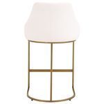 Product Image 1 for Parissa White Counter Stool (Set Of 2) from Essentials for Living