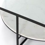 Product Image 3 for Gia Coffee Table Polished White Marble from Four Hands