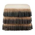 Product Image 3 for Jute Fringe Ottoman from Currey & Company
